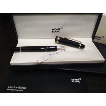 MONTBLANC Meisterstuck LEGRAND 146 14K GOLD Nib B Fountain Pen FULL SET NEW