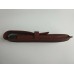 Cross # 5007 Tan single pen brown leather pouch Made in Korea NEW