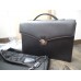 DUNHILL SIDECAR DOUBLE GUSSET LEATHER BRIEFCASE FA6060 ATTACHE CASE NEW SET