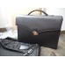 DUNHILL SIDECAR DOUBLE GUSSET LEATHER BRIEFCASE FA6060 ATTACHE CASE NEW SET