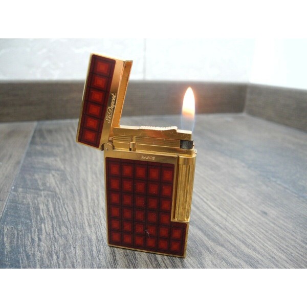 S.T. DUPONT VERTIGO BRIQUET MONTPARNASSE Line 2 Chinese Lacque POCKET LIGHTER
