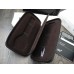 MONTBLANC TRAVEL WATCH Pouch Case for 2 BROWN MOCHA LEATHER NEW SET 4052787