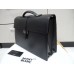 MONTBLANC 4810 WESTSIDE DOUBLE GUSSET BRIEFCASE DOCUMENT LEATHER CASE 7579 NOS