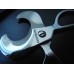 MONTBLANC CIGAR CUTTER SOLINGEN Cigarette SCISSORS BLACK LEATHER NEW SET 07735