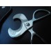 MONTBLANC CIGAR CUTTER SOLINGEN Cigarette SCISSORS BLACK LEATHER NEW SET 07735