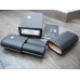 MONTBLANC CIGAR CASE for 2 HOLDER POUCH PEN TYPE BLACK LEATHER NEW SET 35820
