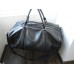 MONTBLANC WEEKEND TRAVEL BAG LUXURY BLACK LEATHER XLARGE GYM BIG HAND Bag MINT