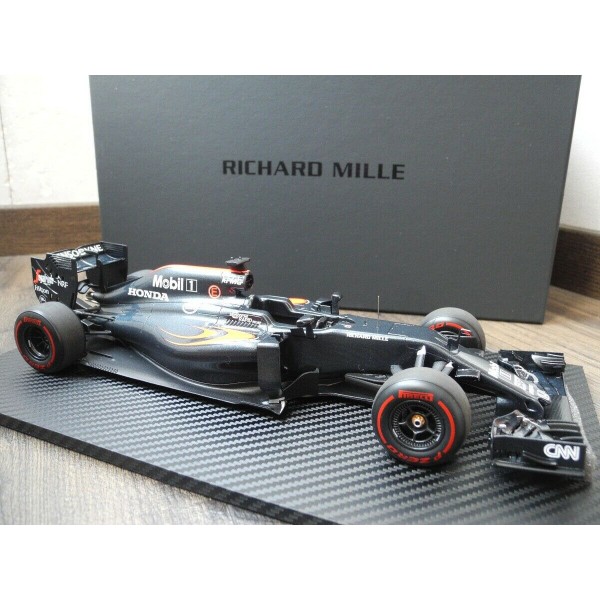 RICHARD MILLE WATCH brand McLAREN HONDA MP4-31 FORMULA 1 LIMITED EDITION CAR MODEL 1:18
