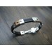 BARAKA CASINO BLACKJACK 18K ROSE GOLD SS BRACELET Barakà ORO 750 POKER Armband