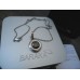 BARAKA GRAND PRIX GEAR BOX PENDANT 18K ROSE GOLD SS NECKLACE CHAIN Barakà ORO