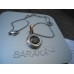 BARAKA GRAND PRIX GEAR BOX PENDANT 18K ROSE GOLD SS NECKLACE CHAIN Barakà ORO
