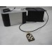 BARAKA GRAND PRIX PENDANT 18K ROSE GOLD ENAMEL CERAMIC SS NECKLACE Chain NEW SET
