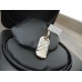 BARAKA HEART 18K ROSE GOLD S Steel Reversible PENDANT Dog Tag Barakà ORO NEW