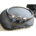 BARAKA 18K ROSE GOLD WHITE DIAMONDS SS PVD MEN'S BRACELET 7,48in FULL SET NEW