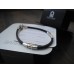 BARAKA 18K WHITE ROSE GOLD DIAMOND BRACELET Barakà ORO 750 Rubber Armband NEW