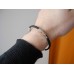 BARAKA 18K WHITE ROSE GOLD DIAMOND BRACELET Barakà ORO 750 Rubber Armband NEW