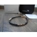 BARAKA 18K WHITE ROSE GOLD DIAMOND BRACELET Barakà ORO 750 Rubber Armband NEW