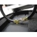 BARAKA 18K YELLOW WHITE GOLD BRACELET Barakà 750 ORO Rubber Armband FULL SET