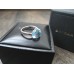 BVLGARI B.ZERO 18K ROSE GOLD Brown MARBLE RING PENDANT BULGARI ORO ANELLO 52 SET
