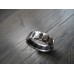 CHAUMET CLASS ONE RING 18K WHITE GOLD RUBBER MEN'S EU62 US10 JP20
