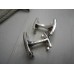 HERMES CUFFLINKS Parallèle AG925 SILVER cuffs apic Hermes bag ribbon