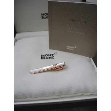 MONTBLANC 75th Anniversary LIMITED EDITION 1924 ROSE MOTHER OF PEARL TIE CLIP