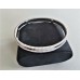 VAN CLEEF & ARPELS SIGNATURE PERLEE 18K WHITE GOLD BRACELET M 17cm ORO Armband