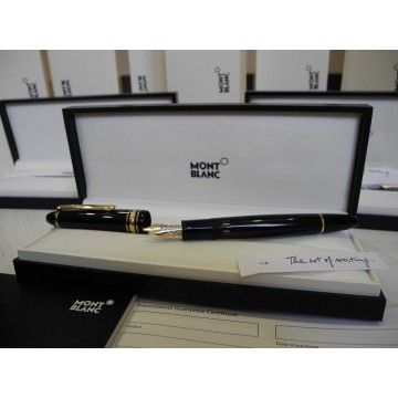 MONTBLANC Meisterstuck LEGRAND 146 14K GOLD Nib OBB Fountain Pen FULL SET NEW
