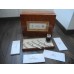 BREGUET 18K GOLD Fountain Rollerball Ballpoint/Mechanical Pencil SILVER PEN SET
