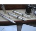 BREGUET 18K GOLD Fountain Rollerball Ballpoint/Mechanical Pencil SILVER PEN SET