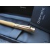 CARAN d'ACHE VARIUS IVANHOE GOLD PLATED ROLLERBALL PEN