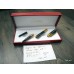 CARTIER COUGAR de TRINITY GUNMETAL 1992 Cabochon 18K GOLD F nib FOUNTAIN PEN