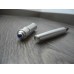 CARTIER DIABOLO BRUSHED STAINLESS STEEL & PALLADIUM ROLLERBALL PEN
