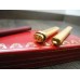 CARTIER LE MUST de TRINITY VENDOME OVAL GOLD Plated ROLLER BALLPOINT FELT PEN