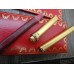 CARTIER LE MUST de TRINITY VENDOME OVAL GOLD Plated ROLLER BALLPOINT FELT PEN
