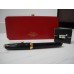 CARTIER LOUIS CARTIER 18K GOLD Noir Composite FOUNTAIN PEN 170024 NEW + MONTBLANC INK
