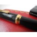 CARTIER LOUIS CARTIER 18K GOLD Noir Composite FOUNTAIN PEN 170024 NEW + MONTBLANC INK