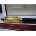 CARTIER PANTHERE 18ct YELLOW GOLD Black Lacquer/ONYX 1990 FOUNTAIN PEN BOX