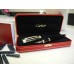 CARTIER PASHA BARCODE 18K GOLD BLACK COMPOSITE PALLADIUM FOUNTAIN PEN NEW SET