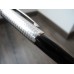 CARTIER ROADSTER CIRCULAR GRAINED Palladium Trim Blue Cabochon BALLPOINT PEN