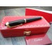 CARTIER ROADSTER 18K GOLD M nib BLUE CABOCHON FOUNTAIN PEN