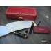 CARTIER ROADSTER 18K GOLD M nib BLUE CABOCHON FOUNTAIN PEN