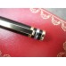 CARTIER TRINITY 3 YELLOW ROSE WHITE GOLD tone RINGS BALLPOINT PEN SET ST210003