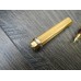 CARTIER LE MUST de TRINITY VENDOME OVAL CISELE 18K GOLD M nib FOUNTAIN PEN MINT