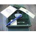 CROSS TOWNSEND LAPIS LAZULI EGYPT 18K GOLD F NIB FOUNTAIN PEN FULL SET NEW