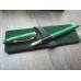 CROSS TOWNSEND LAPIS JADE & 24 KARAT 18K GOLD F nib FOUNTAIN PEN SET NEW