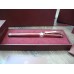 DAVIDOFF VERY ZINO TRIPLE Red Lacquer 18K GOLD nib FOUNTAIN PEN NEW SET 10058