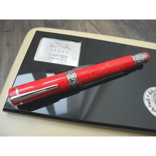 Delta Julius Caesar Special Limited Edition 999 Fountain Pen 18k F Nib