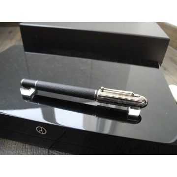 DUNHILL SIDECAR LIMITED EDITION 1893 LEATHER CHASSIS 18K GOLD M FOUNTAIN PEN NEW