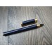 S.T. DUPONT GATSBY DEEP DARK BLUE LAQUE DE CHINE 18K GOLD M NIB FOUNTAIN PEN